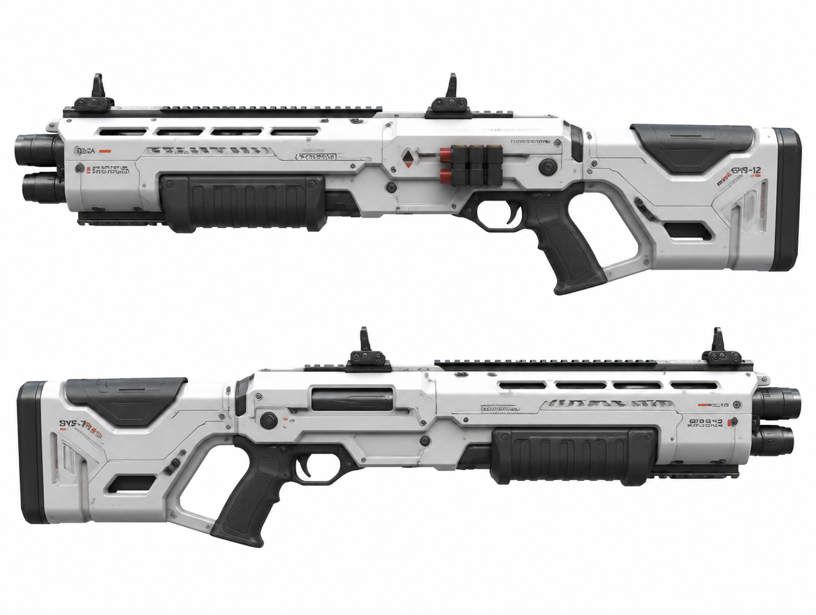 Stealth carbine, side profile