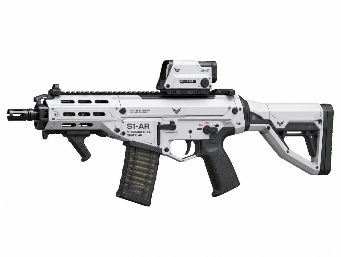 S1 AR rifle, side profile